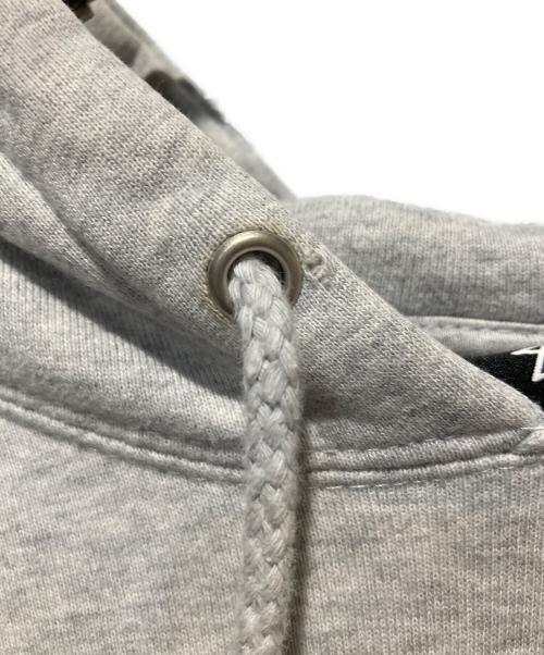 stussy（ステューシー）stussy (ステューシー) CHENILLE ARCH HOODシェニール アーチ フード グレー サイズ:Ｌの古着・服飾アイテム