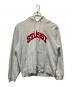 stussy（ステューシー）の古着「CHENILLE ARCH HOODシェニール アーチ フード」｜グレー