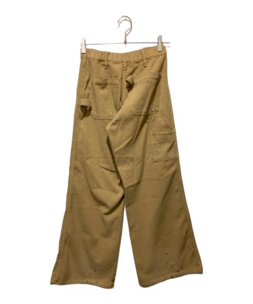 GOOD GRIEF!（グッドグリーフ）GOOD GRIEF! (グッドグリーフ) DAMAGED PAINTER PANTSダメージドペインター・パンツ ベージュ サイズ:XSの古着・服飾アイテム