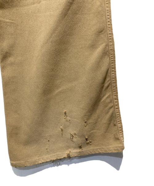 GOOD GRIEF!（グッドグリーフ）GOOD GRIEF! (グッドグリーフ) DAMAGED PAINTER PANTSダメージドペインター・パンツ ベージュ サイズ:XSの古着・服飾アイテム