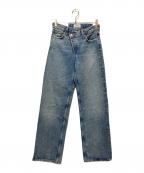 AGOLDEエーゴールドイー）の古着「ARC CRISS CROSS JEANエービーシークリスクリスジーンス」｜インディゴ