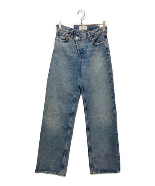 AGOLDE（エーゴールドイー）AGOLDE (エーゴールドイー) ARC CRISS CROSS JEANエービーシークリスクリスジーンス インディゴ サイズ:24 未使用品の古着・服飾アイテム
