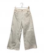 SURT×BIG JOHNサート×ビッグジョン）の古着「MANNISH BAGGYマニッシュ」｜アイボリー