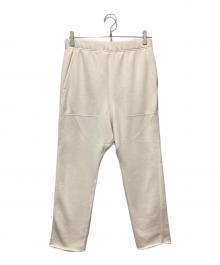 L'appartement（アパルトモン）の古着「Sarrouel Sweat Pantsサルエル スウェット パンツ」｜アイボリー