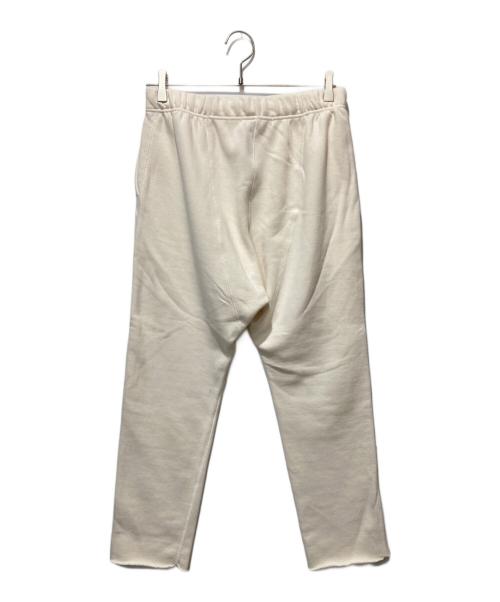 L'appartement（アパルトモン）L'Appartement (アパルトモン) Sarrouel Sweat Pantsサルエル スウェット パンツ アイボリー サイズ:36 未使用品の古着・服飾アイテム