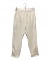 L'Appartement（アパルトモン）の古着「Sarrouel Sweat Pantsサルエル スウェット パンツ」｜アイボリー