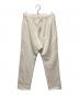 L'Appartement (アパルトモン) Sarrouel Sweat Pantsサルエル スウェット パンツ アイボリー サイズ:36 未使用品：7000円