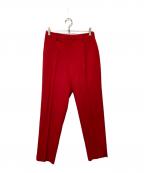 L'appartement×Lisiereアパルトモン×リジェール）の古着「Cigarette Pantsシガレットパンツ」｜レッド