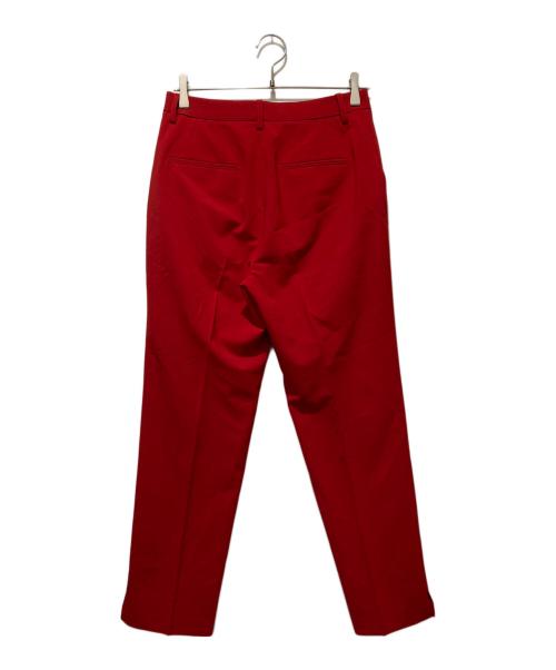 L'appartement（アパルトモン）L'Appartement (アパルトモン) Lisière (リジェール) Cigarette Pantsシガレットパンツ レッド サイズ:36 未使用品の古着・服飾アイテム