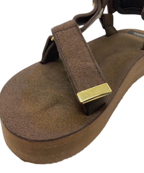 suicoke（スイコック）suicoke (スイコック) スポーツサンダル ブラウン サイズ:24の古着・服飾アイテム
