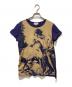 Vivienne Westwood RED LABEL（ヴィヴィアンウエストウッドレッドレーベル）の古着「プリントTシャツ」｜パープル
