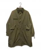 FREAK'S STOREフリークスストア）の古着「M-65ライナー付モッズコート」｜カーキ