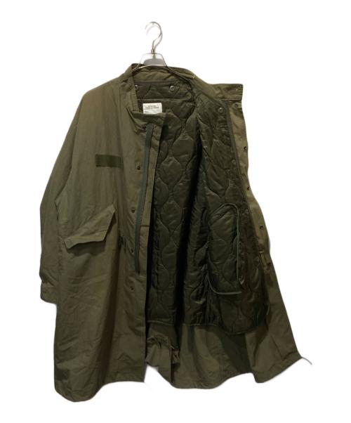 FREAK'S STORE（フリークスストア）FREAK'S STORE (フリークスストア) M-65ライナー付モッズコート カーキ サイズ:Ⅼの古着・服飾アイテム