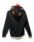 A BATHING APE (アベイシングエイプ) SHARK FULL ZIP DOUBLE HOODIEシャーク フルジップ ダブル フーディ ブラック×レッド サイズ:ｌ：35000円