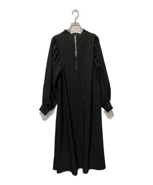 Thousand Mile（サウザンドマイル）Thousand Mile (サウザンドマイル) 長袖ワンピース ブラック サイズ:FREEの古着・服飾アイテム