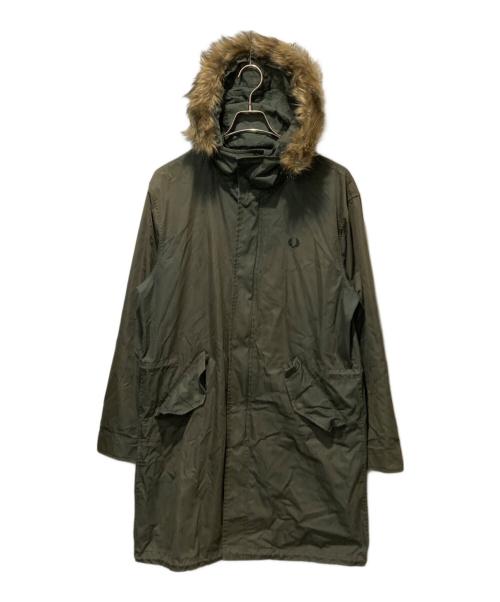 FRED PERRY（フレッドペリー）FRED PERRY (フレッドペリー) モッズコート カーキ サイズ:Mの古着・服飾アイテム