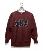 Champion REVERSE WEAVEチャンピオン リバース ウィーブ）の古着「90’s ΦMA リバースウィーブスウェット」｜バーガンディー