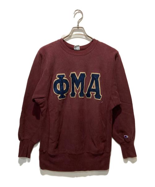 Champion REVERSE WEAVE（チャンピオン リバース ウィーブ）Champion REVERSE WEAVE (チャンピオン リバース ウィーブ) 90’s ΦMA リバースウィーブスウェット バーガンディー サイズ:Lの古着・服飾アイテム
