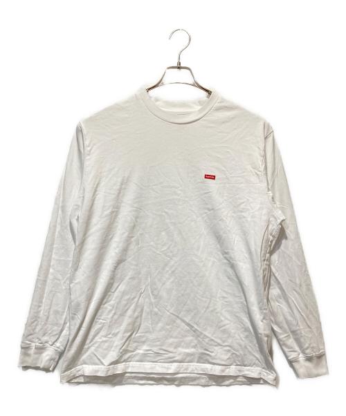 SUPREME（シュプリーム）Supreme (シュプリーム) Small Box Logo L/S Teeスモール ボックスロゴ ロングスリーブ ティー ホワイト サイズ:Mの古着・服飾アイテム