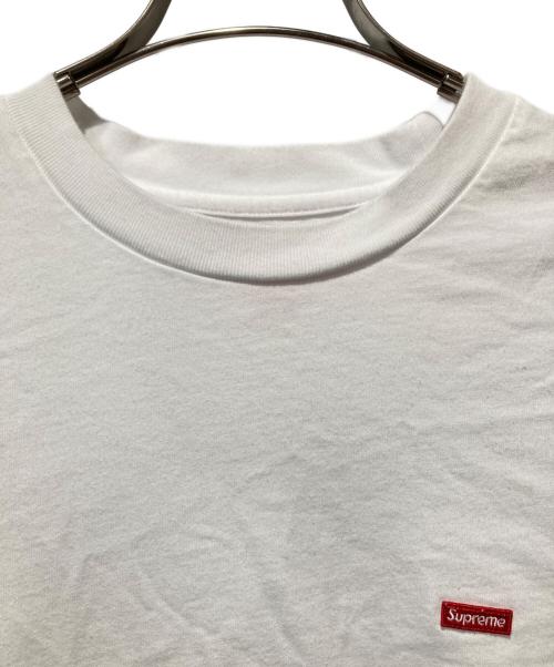 SUPREME（シュプリーム）Supreme (シュプリーム) Small Box Logo L/S Teeスモール ボックスロゴ ロングスリーブ ティー ホワイト サイズ:Mの古着・服飾アイテム