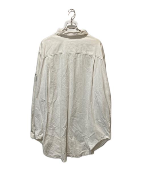 KAPITAL（キャピタル）KAPITAL (キャピタル) モールスキンCPOスラッピーシャツコート ホワイト サイズ:Lの古着・服飾アイテム