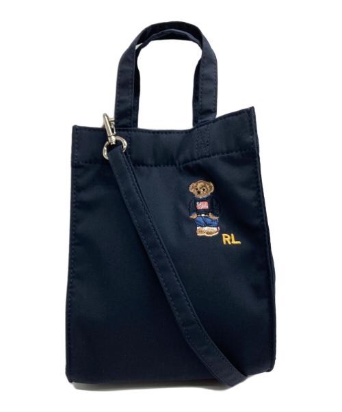 POLO RALPH LAUREN（ポロ・ラルフローレン）POLO RALPH LAUREN (ポロ・ラルフローレン) ポロベアショルダーバッグ ネイビー 未使用品の古着・服飾アイテム