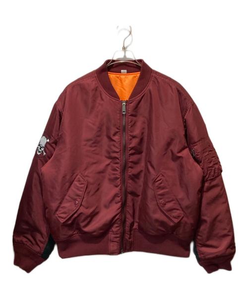 SUPREME（シュプリーム）SUPREME (シュプリーム) BOUNTY HUNTER (バウンティハンター) 23AW MA-1 Jacketワン ジャケット バーガンディー サイズ:XLの古着・服飾アイテム