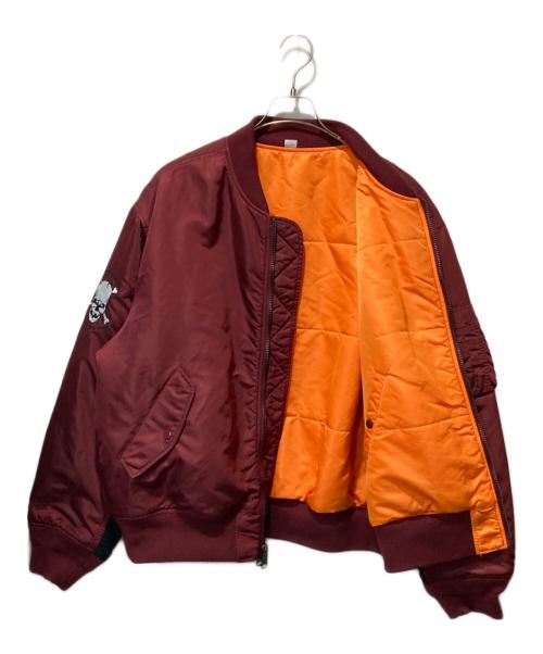 SUPREME（シュプリーム）SUPREME (シュプリーム) BOUNTY HUNTER (バウンティハンター) 23AW MA-1 Jacketワン ジャケット バーガンディー サイズ:XLの古着・服飾アイテム