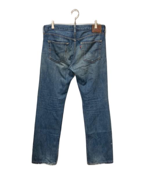 JUNYA WATANABE COMME des GARCONS（(ジュンヤワタナベ コムデギャルソン）JUNYA WATANABE COMME des GARCONS ((ジュンヤワタナベ コムデギャルソン) LEVI'S (リーバイス) 05AW プリントデニムパンツ インディゴ サイズ:Mの古着・服飾アイテム