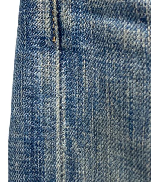 JUNYA WATANABE COMME des GARCONS（(ジュンヤワタナベ コムデギャルソン）JUNYA WATANABE COMME des GARCONS ((ジュンヤワタナベ コムデギャルソン) LEVI'S (リーバイス) 05AW プリントデニムパンツ インディゴ サイズ:Mの古着・服飾アイテム