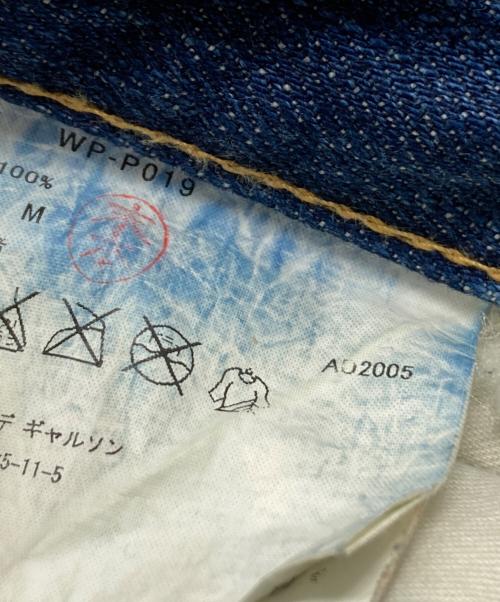 JUNYA WATANABE COMME des GARCONS（(ジュンヤワタナベ コムデギャルソン）JUNYA WATANABE COMME des GARCONS ((ジュンヤワタナベ コムデギャルソン) LEVI'S (リーバイス) 05AW プリントデニムパンツ インディゴ サイズ:Mの古着・服飾アイテム