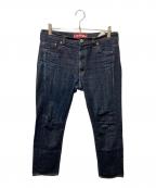 JUNYA WATANABE COMME des GARCONS×LEVI'S(ジュンヤワタナベ コムデギャルソン×リーバイス）の古着「再構築デニムパンツ」｜インディゴ