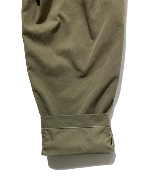 COMME des GARCONS HOMME DEUX（コムデギャルソン オム ドゥ）COMME des GARCONS HOMME DEUX (コムデギャルソン オム ドゥ) テーパードナイロンパンツ カーキ サイズ:Mの古着・服飾アイテム