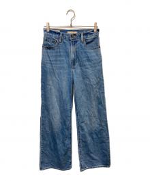 LEVI'S PReMIUM（リーバイス プレミアム）の古着「RIBCAGE WIDE LEG ジーンズ」｜インディゴ