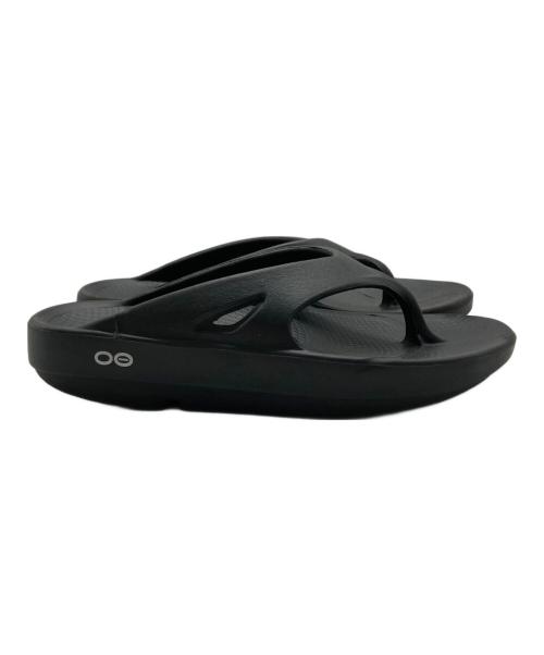 OOFOS（ウーフォス）OOFOS (ウーフォス) OORIGINAL サンダル ブラック サイズ:M4-W6(EU 37)の古着・服飾アイテム