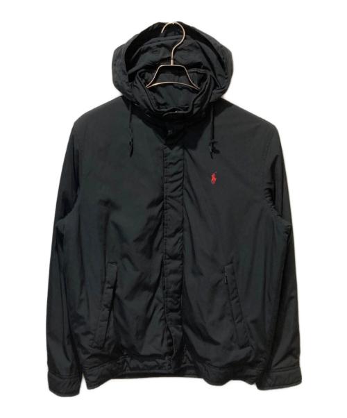 RALPH LAUREN（ラルフローレン）RALPH LAUREN (ラルフローレン) フーデッドジャケット ブラック サイズ:Mの古着・服飾アイテム