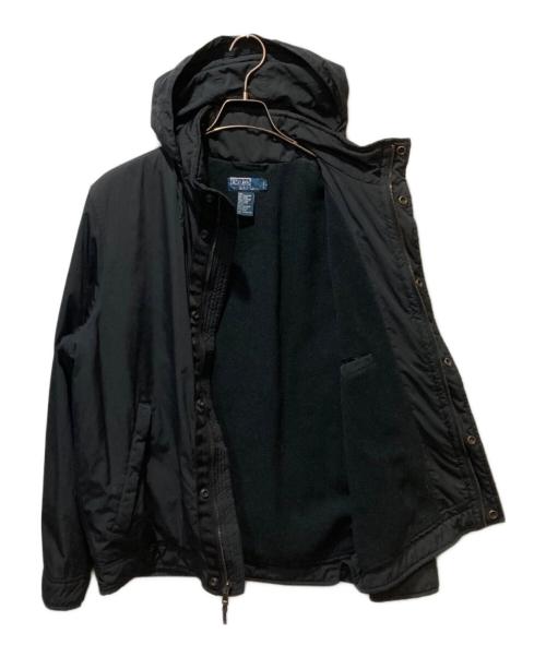 RALPH LAUREN（ラルフローレン）RALPH LAUREN (ラルフローレン) フーデッドジャケット ブラック サイズ:Mの古着・服飾アイテム