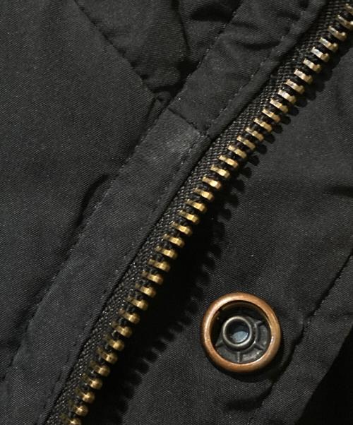 RALPH LAUREN（ラルフローレン）RALPH LAUREN (ラルフローレン) フーデッドジャケット ブラック サイズ:Mの古着・服飾アイテム
