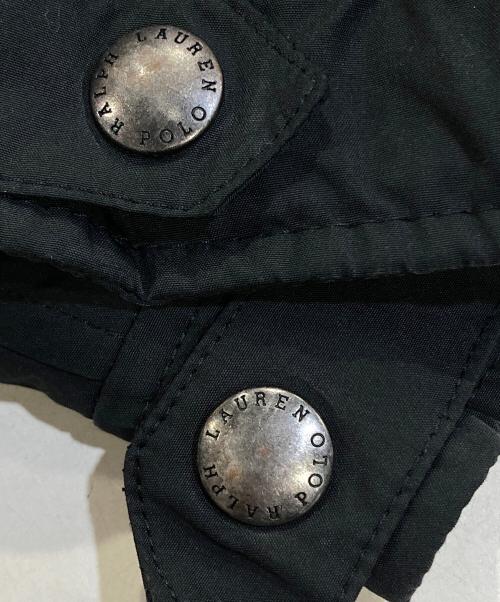 RALPH LAUREN（ラルフローレン）RALPH LAUREN (ラルフローレン) フーデッドジャケット ブラック サイズ:Mの古着・服飾アイテム