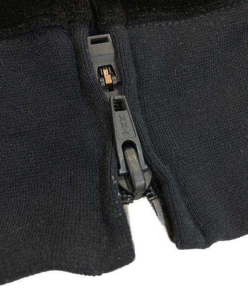 Y-3（ワイスリー）Y-3 (ワイスリー) U SQUARE VELVET SPACER FULL-ZIP HOODIE　ユースクエア　ベルベット　スペーサー　フルジップ　フーディー ブラック サイズ:Lの古着・服飾アイテム