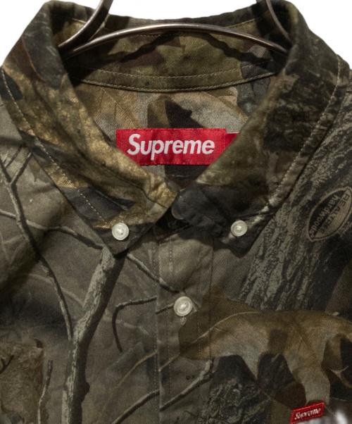 SUPREME（シュプリーム）Supreme (シュプリーム) 26SS Small Box Shirt Realtree Hardwoods Camoスモール ボックス シャツリアルツリー ハードウッド カモ カーキ サイズ:Mの古着・服飾アイテム