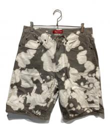 SUPREME（シュプリーム）の古着「Baggy Denim Short "Bleached"バギー デニム ショート "ブリーチド"」｜グレー