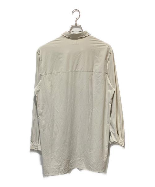 Y-3（ワイスリー）Y-3 (ワイスリー) Classic Light Ripstop Overshirt　クラシックライトリップストップオーバーシャツ ベージュ サイズ:Lの古着・服飾アイテム