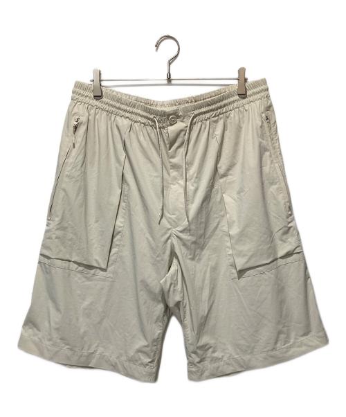 Y-3（ワイスリー）Y-3 (ワイスリー) Drawstring Waist Knee-Length Shorts アイボリー サイズ:Lの古着・服飾アイテム