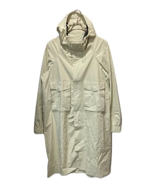 NIKE（ナイキ）NIKE (ナイキ) ジップアップナイロンジャケット アイボリー サイズ:Ⅼの古着・服飾アイテム