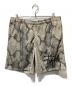 stussy（ステューシー）の古着「Mesh Short Basic Snakeメッシュ ショート ベーシック スネーク」｜ブラック