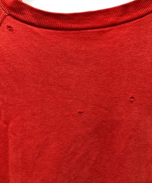Champion（チャンピオン）Champion (チャンピオン) 60’s カレッジロゴ 半袖スウェット レッド サイズ:XLの古着・服飾アイテム