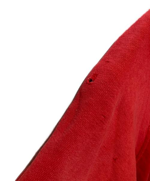 Champion（チャンピオン）Champion (チャンピオン) 60’s カレッジロゴ 半袖スウェット レッド サイズ:XLの古着・服飾アイテム