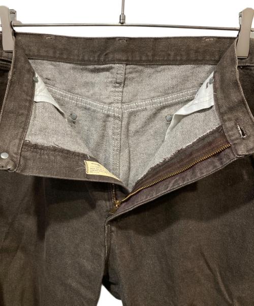 Wrangler（ラングラー）Wrangler (ラングラー) 70's～ 先染めカラーデニムパンツ ブラウン サイズ:W32の古着・服飾アイテム