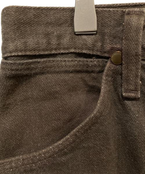 Wrangler（ラングラー）Wrangler (ラングラー) 70's～ 先染めカラーデニムパンツ ブラウン サイズ:W32の古着・服飾アイテム